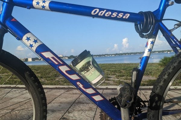 Banyan coffee shop bike